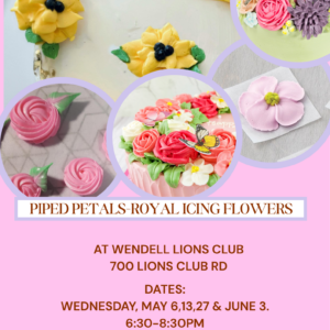 Piped Petals-Royal Icing Flower Course